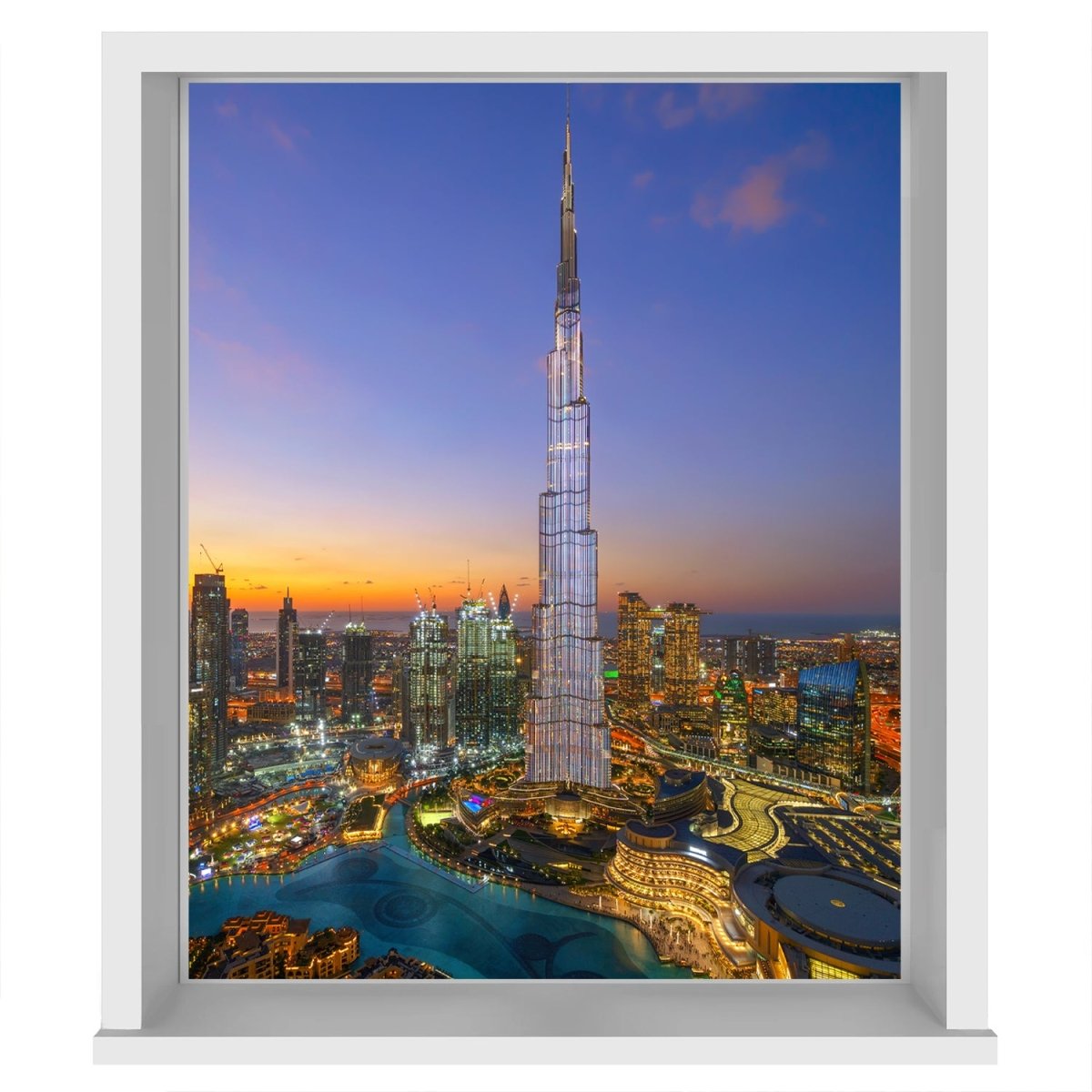 EasyBlock Magnetic Blackout Blind Burj Khalifa in Dubai - EB57 - Art Fever - Art Fever