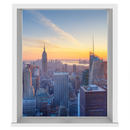 EasyBlock Magnetic Blackout Blind Empire State building and Manhattan at sunset - EB53 - Art Fever - Art Fever