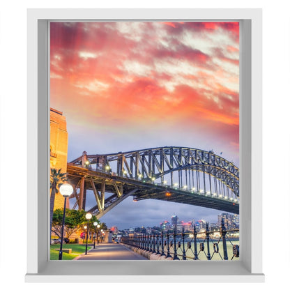 EasyBlock Magnetic Blackout Blind Sydney Harbour Bridge - EB50 - Art Fever - Art Fever