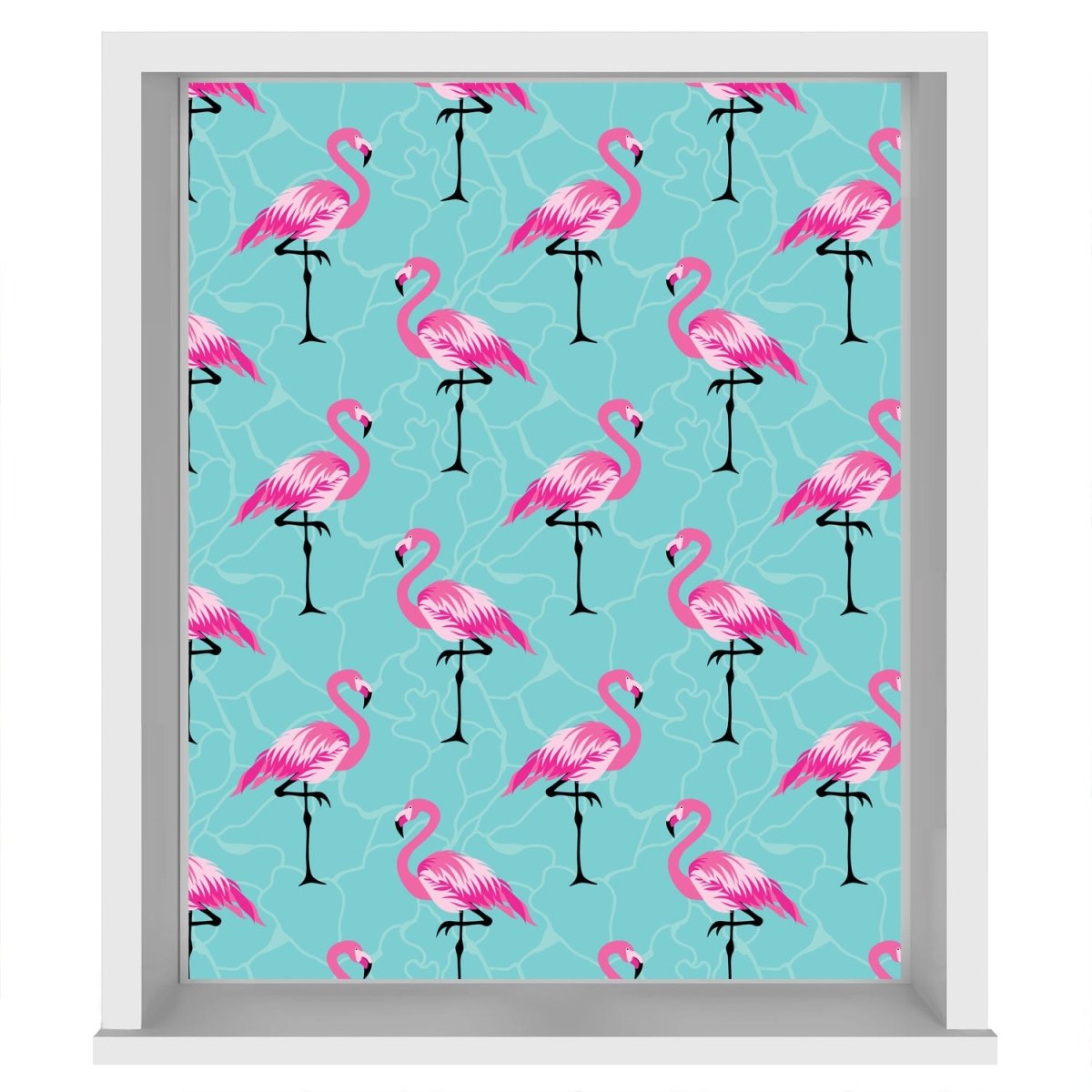 EasyBlock Magnetic Blackout Blind Tropical Pink Flamingo - EB23 - Art Fever - Art Fever