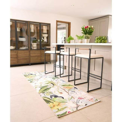 Eco - Washable Multicolour Rug Floral Design - The Rugs - Art Fever