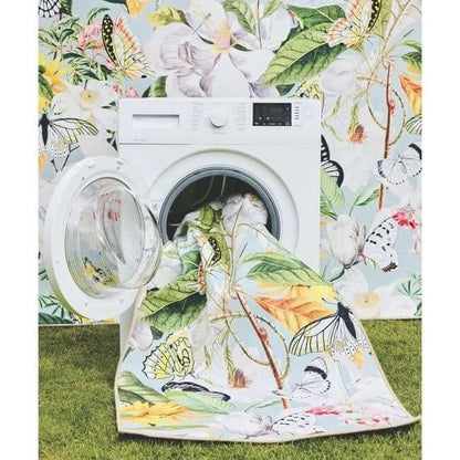 Eco - Washable Multicolour Rug Floral Design - The Rugs - Art Fever