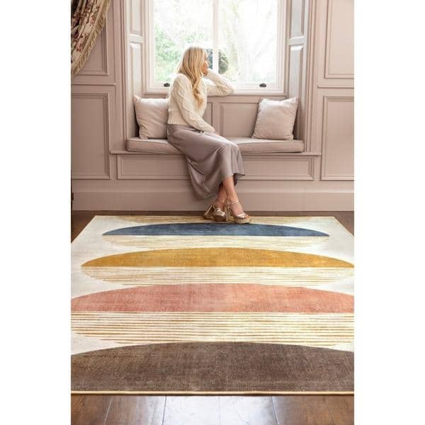 Eco - Washable Rug Geometric Design - The Rugs - Art Fever