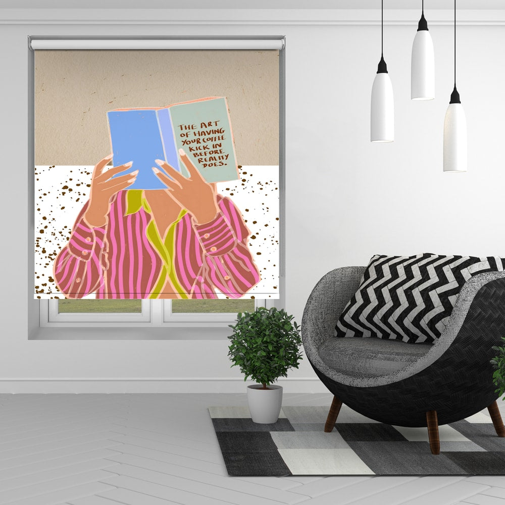 Reading Before Reality Printed Roller Blind - 1X3363106