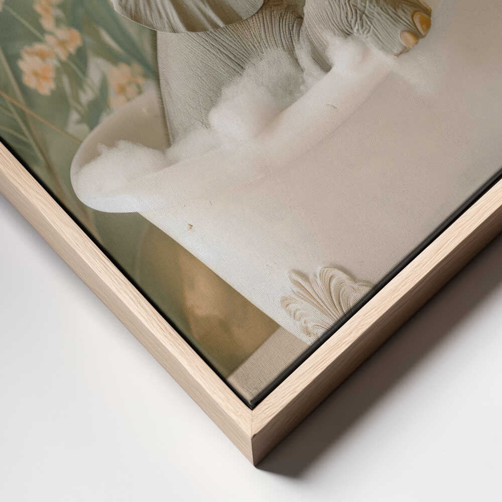 Elephant Bubble Bliss Canvas Print Wall Art 1X3062950 - ART FEVER - Art Fever