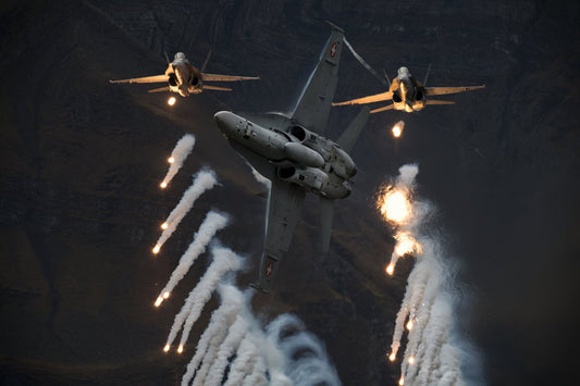 F 18 Parade Top Gun Military Jet Canvas Print Picture Wall Art - 1X2638106 - Art Fever - Art Fever