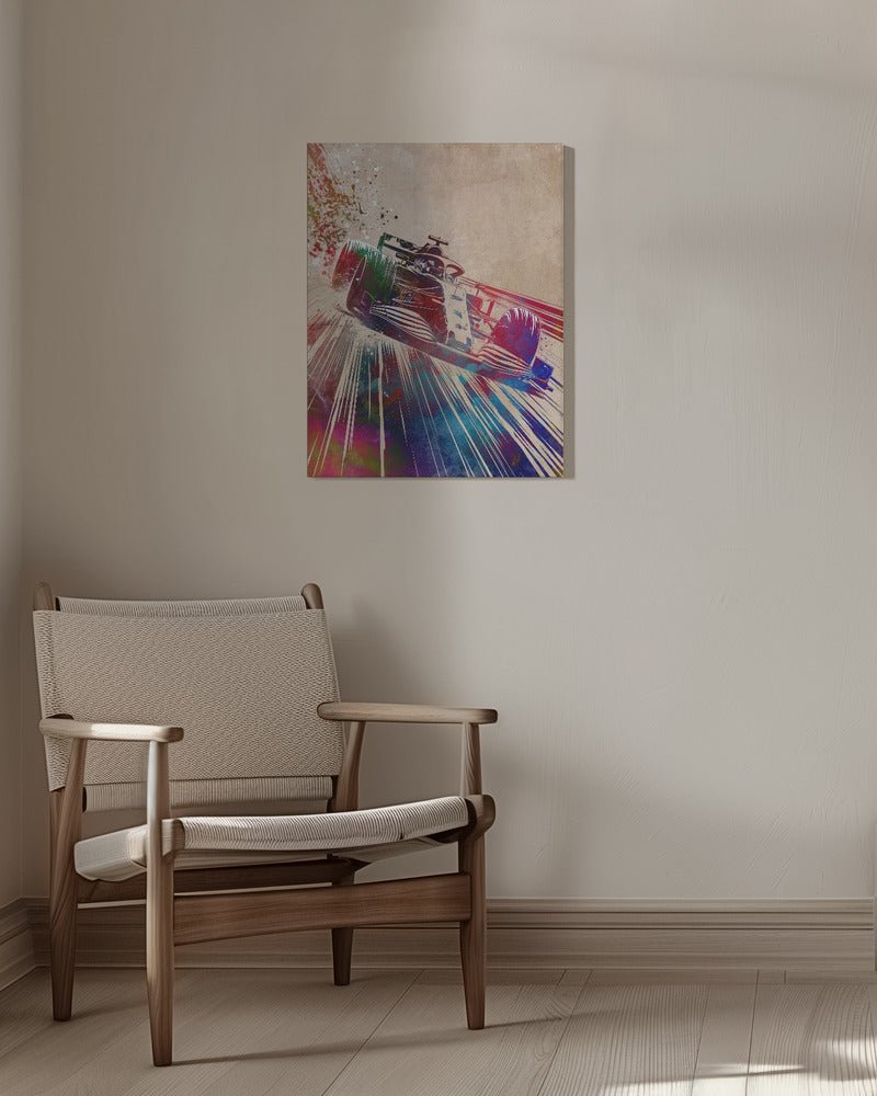 F1 Car Sport art Canvas Print Wall Art 2821217 - ART FEVER - Art Fever