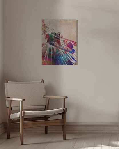 F1 Car Sport art Canvas Print Wall Art 2821217 - ART FEVER - Art Fever