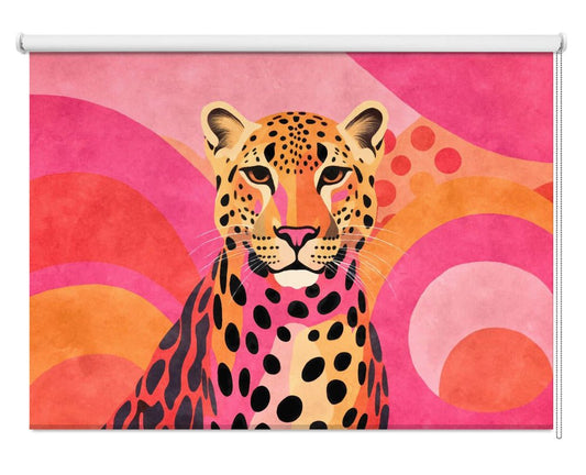 Fancy Cheetah 001 Printed Picture Photo Roller Blind - 1X2608524 - Pictufy - Art Fever