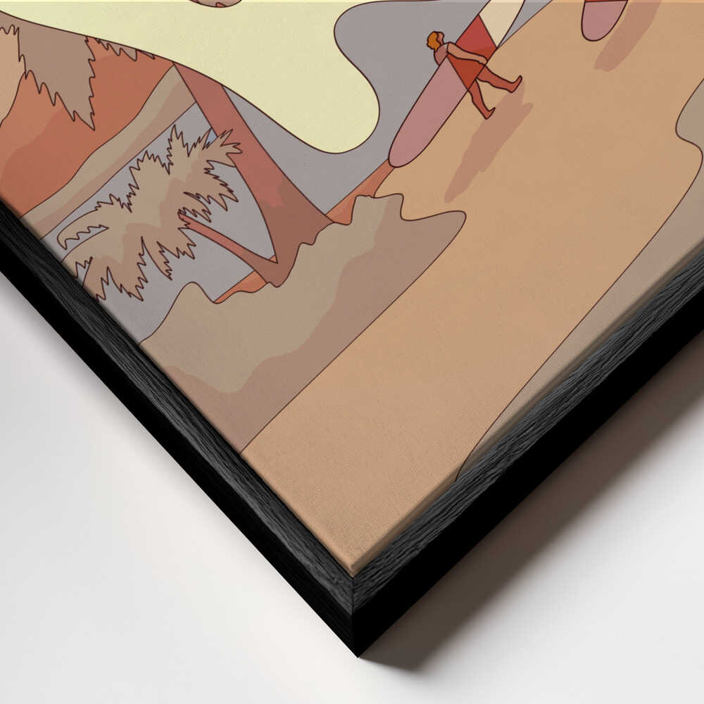 Find Us where the waves are Canvas Print Wall Art 1X2812262 - ART FEVER - Art Fever