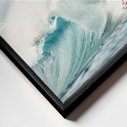 Powerful Ocean Surfing Canvas Print Wall Art 1X3289635