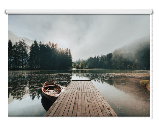 Foggy morning Printed Picture Photo Roller Blind - 1X2118039 - Art Fever - Art Fever