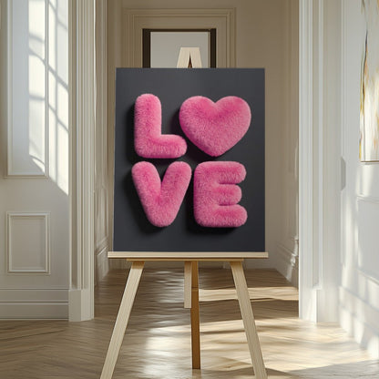 Furry Love Printed Picture Photo Roller Blind - 1X3437250 - Art Fever - Art Fever