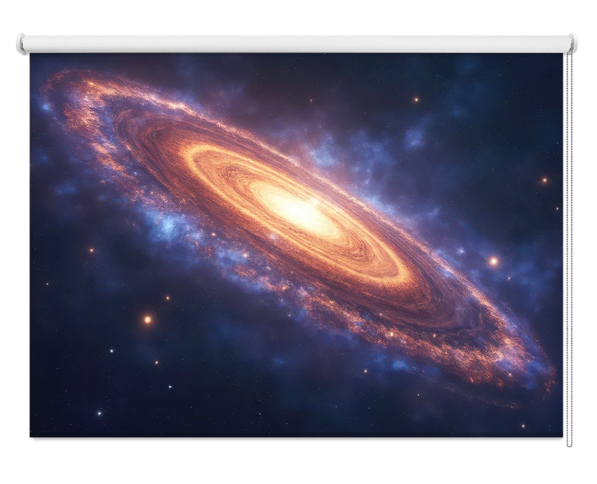 Galaxy Black Hole Cosmos Space Digital Art Printed Picture Photo Roller Blind - RB1351 - Art Fever - Art Fever