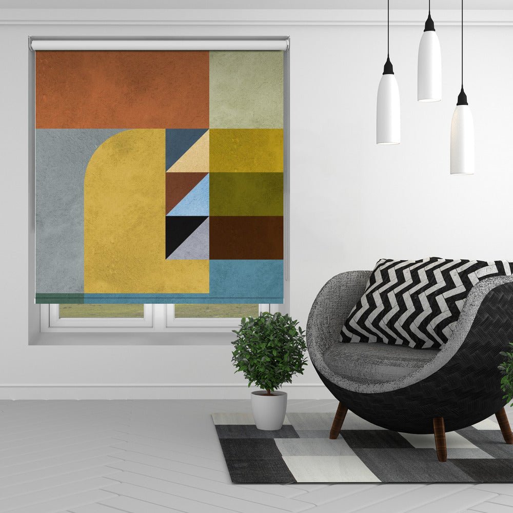 Geometric harmony 2 Printed Picture Photo Roller Blind - 1X2794811 - Art Fever - Art Fever