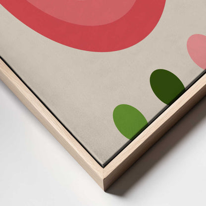 Geometric Harmony Bauhaus Canvas Print Wall Art 1X2548465 - ART FEVER - Art Fever