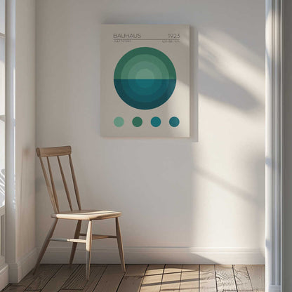 Geometric Harmony Canvas Print Wall Art 1X2548468 - ART FEVER - Art Fever