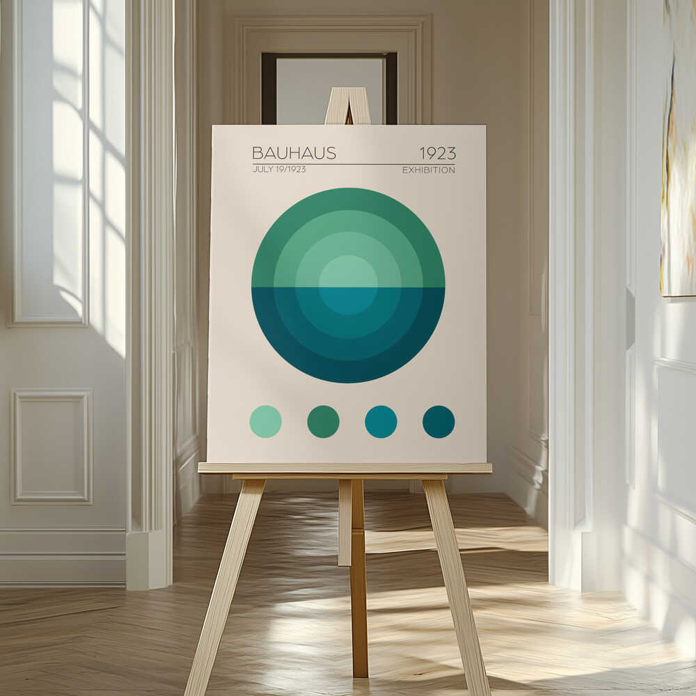 Geometric Harmony Canvas Print Wall Art 1X2548468 - ART FEVER - Art Fever