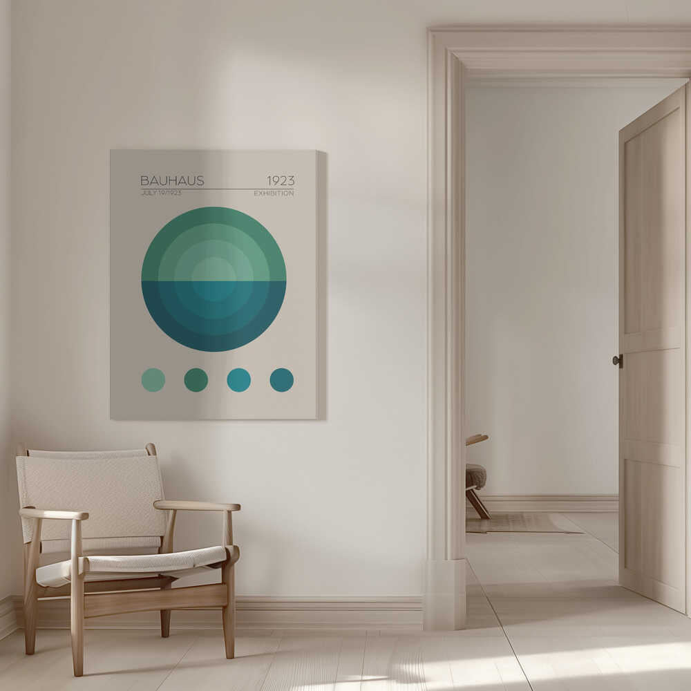 Geometric Harmony Canvas Print Wall Art 1X2548468 - ART FEVER - Art Fever