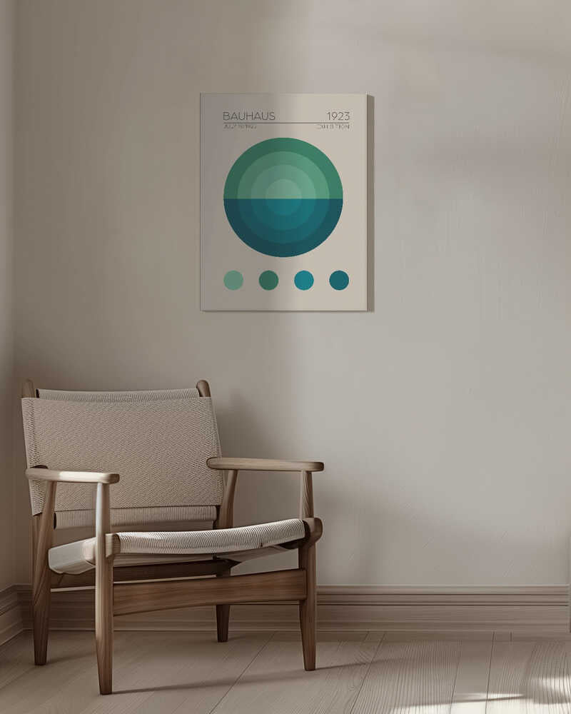 Geometric Harmony Canvas Print Wall Art 1X2548468 - ART FEVER - Art Fever
