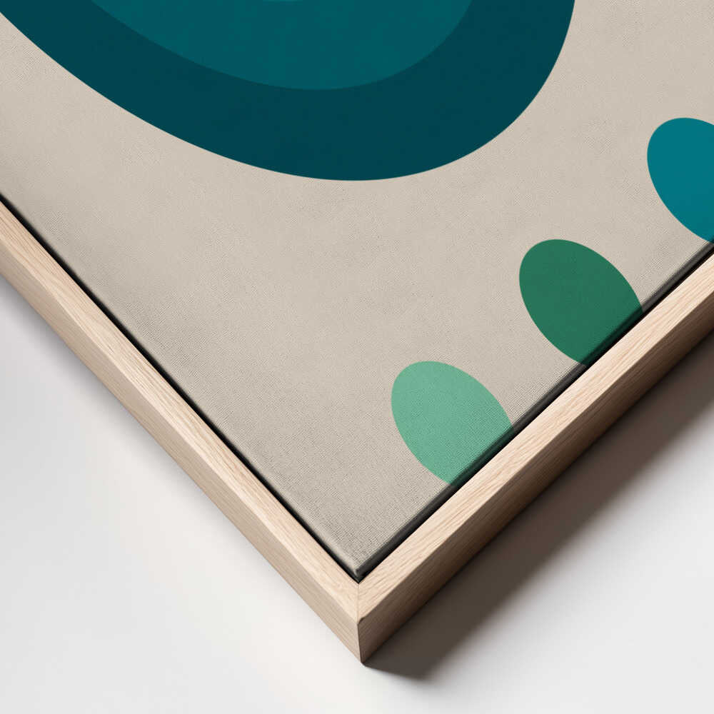 Geometric Harmony Canvas Print Wall Art 1X2548468 - ART FEVER - Art Fever