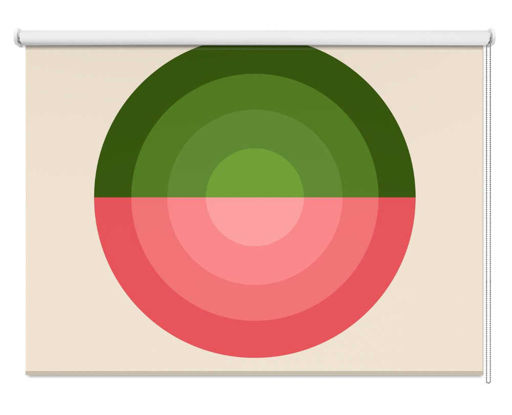 Geometric Harmony Printed Picture Photo Roller Blind 1X2548465 - Emel Tunaboylu - Art Fever