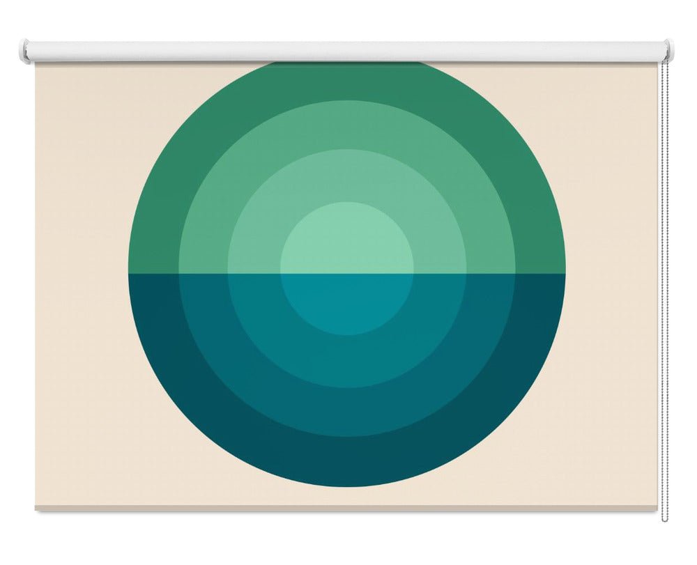 Geometric Harmony Printed Picture Photo Roller Blind - 1X2548468 - Art Fever - Art Fever