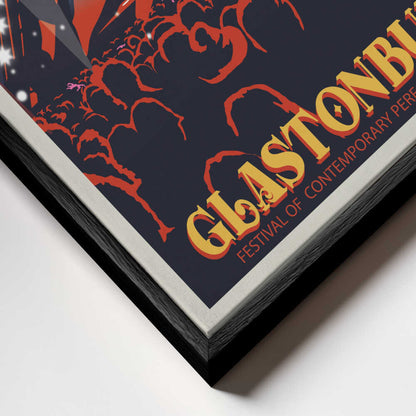 Glastonbury Festival Print Canvas Print Wall Art 1X2666096 - ART FEVER - Art Fever