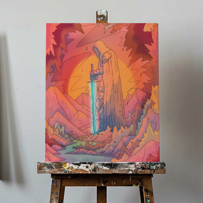 Guardian of the lands Canvas Print Wall Art 1X3339342 - ART FEVER - Art Fever