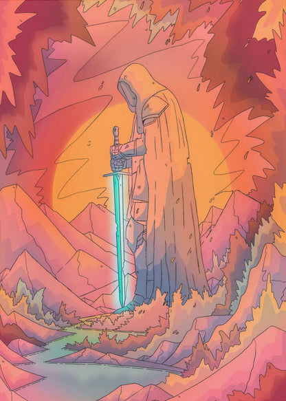 Guardian of the lands Canvas Print Wall Art 1X3339342 - ART FEVER - Art Fever