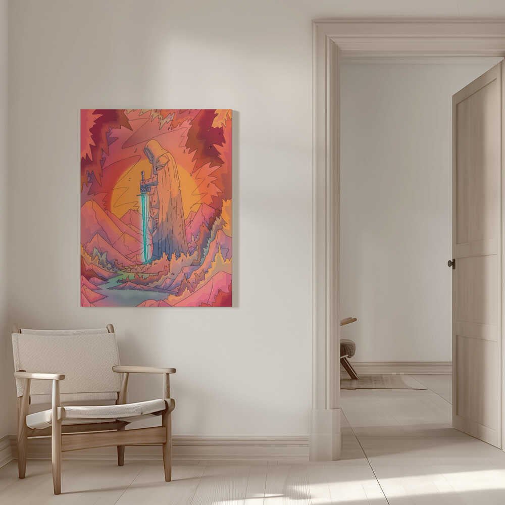 Guardian of the lands Canvas Print Wall Art 1X3339342 - ART FEVER - Art Fever