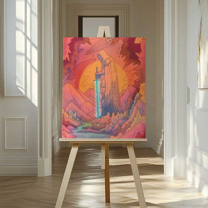 Guardian of the lands Canvas Print Wall Art 1X3339342 - ART FEVER - Art Fever