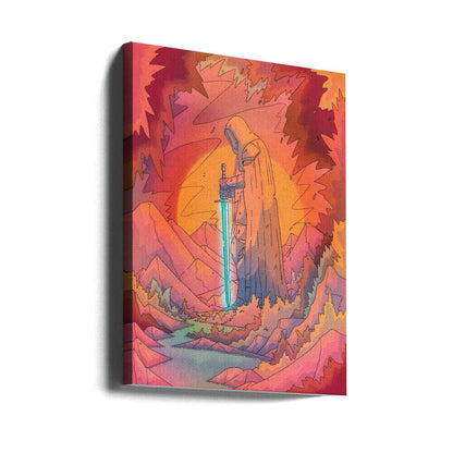 Guardian of the lands Canvas Print Wall Art 1X3339342 - ART FEVER - Art Fever