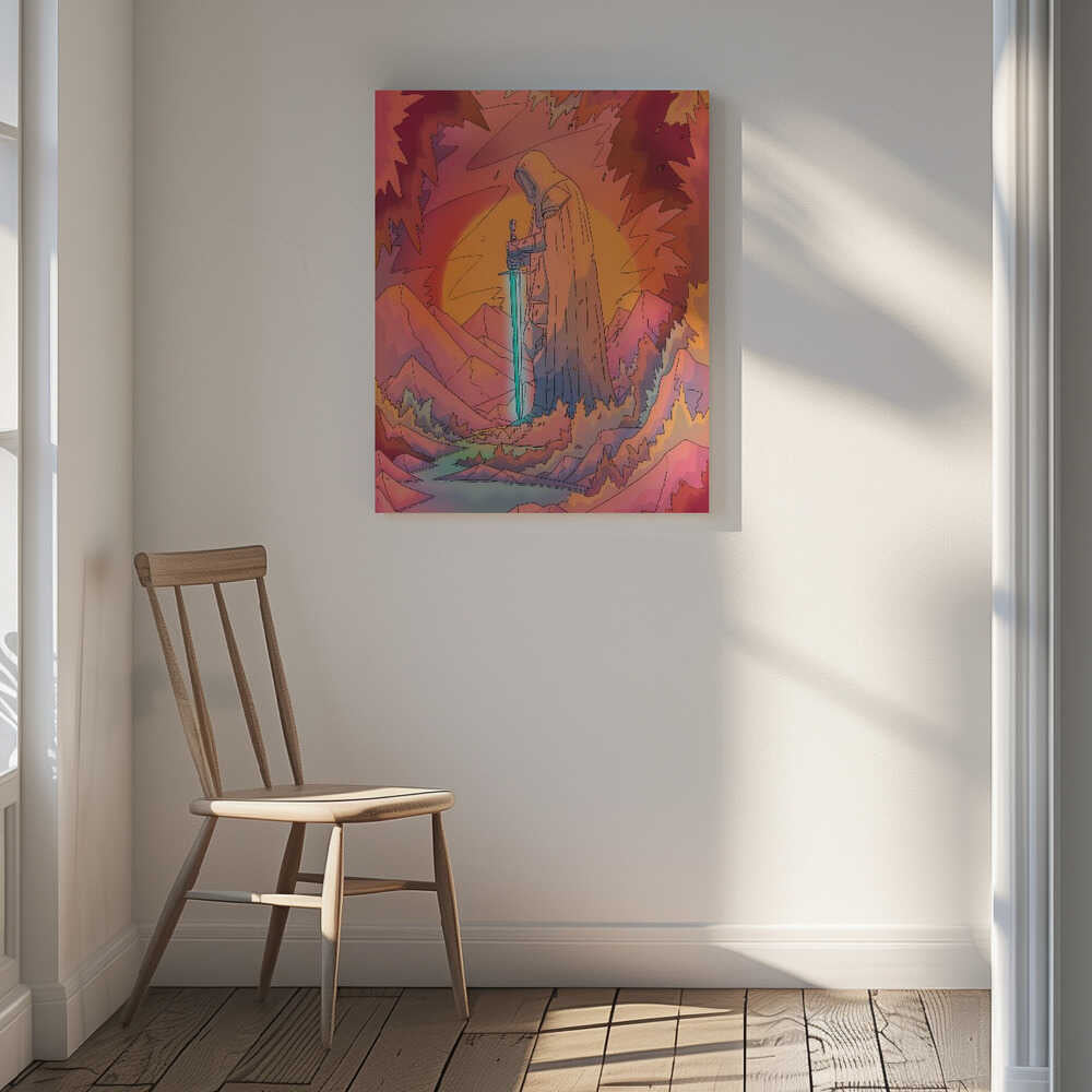 Guardian of the lands Canvas Print Wall Art 1X3339342 - ART FEVER - Art Fever