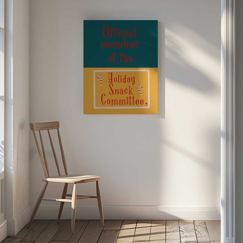 Holiday snack committee Canvas Print Wall Art 1X3347729 - ART FEVER - Art Fever