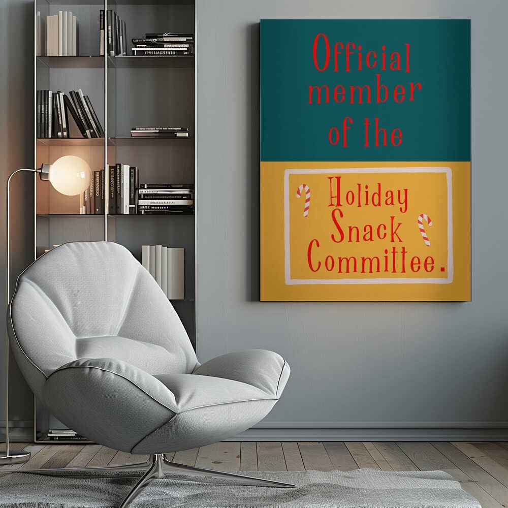 Holiday snack committee Canvas Print Wall Art 1X3347729 - ART FEVER - Art Fever