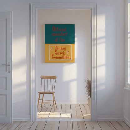 Holiday snack committee Canvas Print Wall Art 1X3347729 - ART FEVER - Art Fever