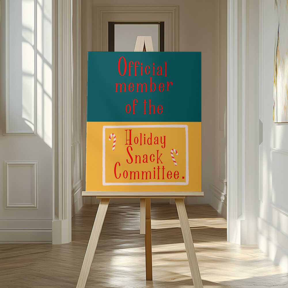 Holiday snack committee Canvas Print Wall Art 1X3347729 - ART FEVER - Art Fever