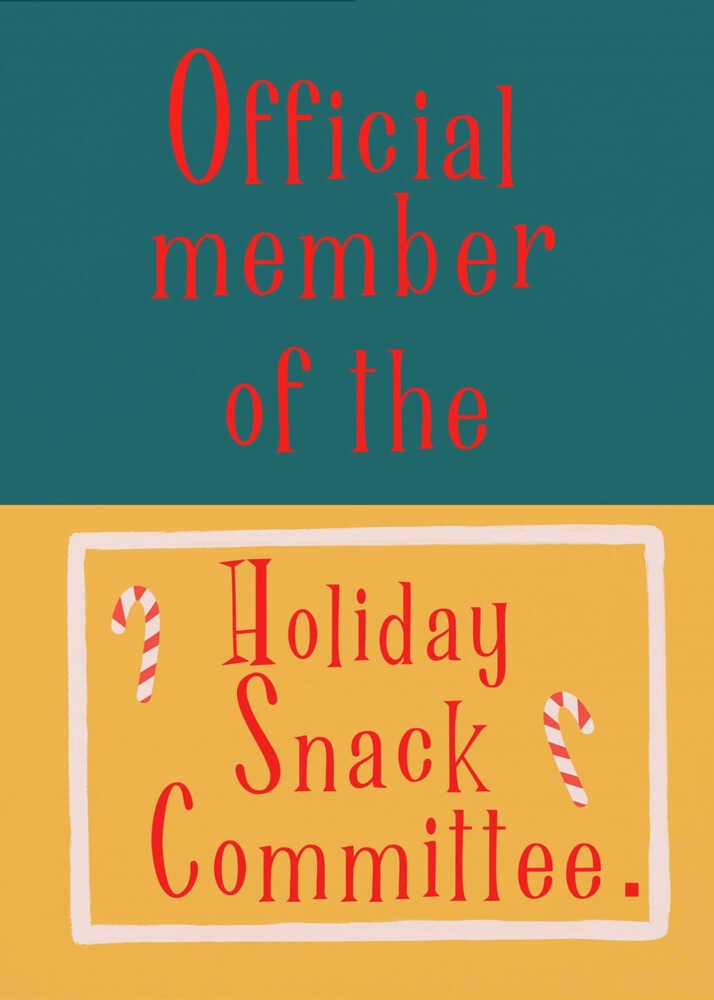 Holiday snack committee Canvas Print Wall Art 1X3347729 - ART FEVER - Art Fever