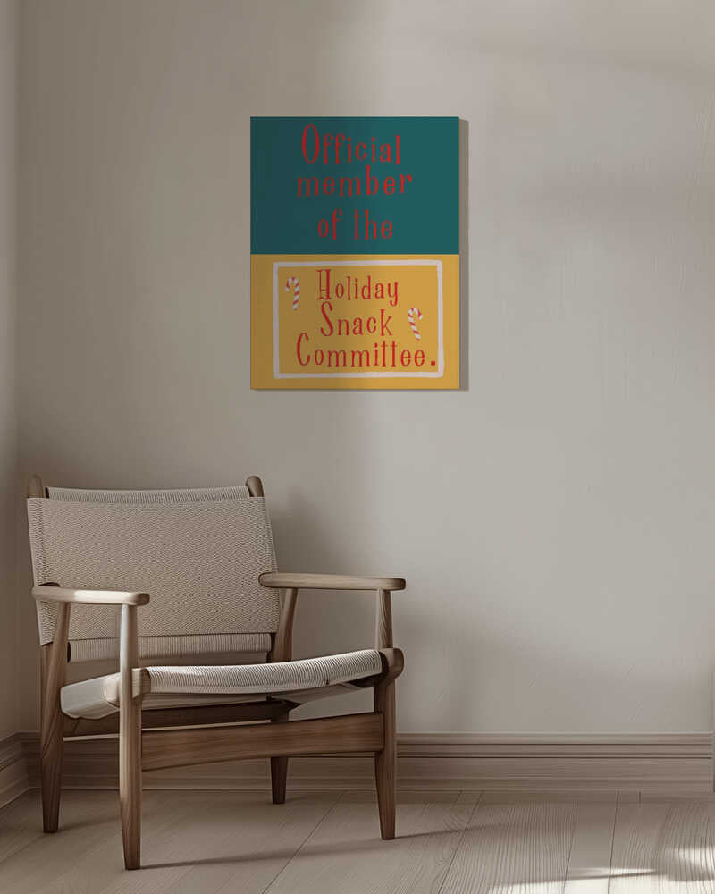 Holiday snack committee Canvas Print Wall Art 1X3347729 - ART FEVER - Art Fever