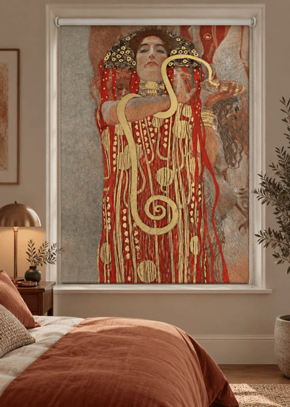 Hygieia (1907) by Gustav Klimt Printed Picture Roller Blind - RB1499 - Art Fever - Art Fever