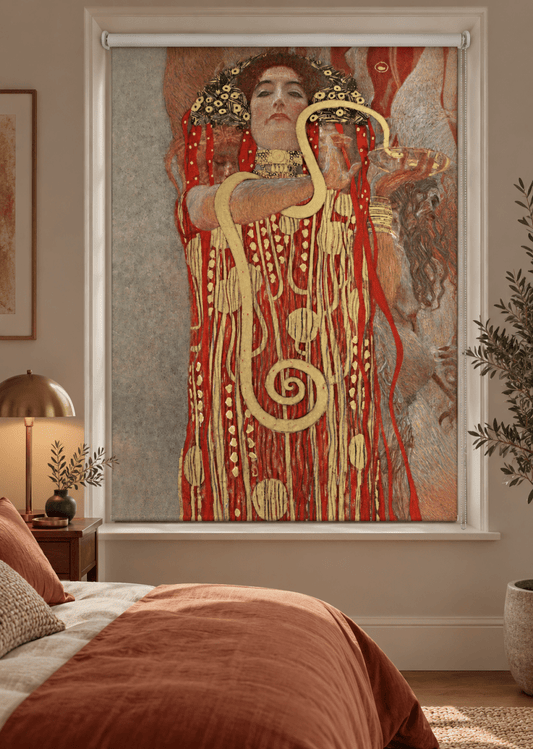 Hygieia (1907) by Gustav Klimt Printed Picture Roller Blind - RB1499 - Art Fever - Art Fever
