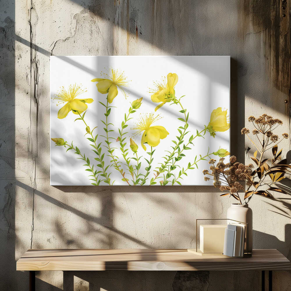 Hypericum Canvas Print Wall Art 1X1879754 - ART FEVER - Art Fever