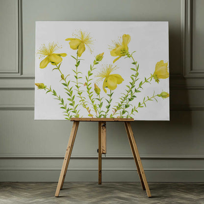Hypericum Canvas Print Wall Art 1X1879754 - ART FEVER - Art Fever