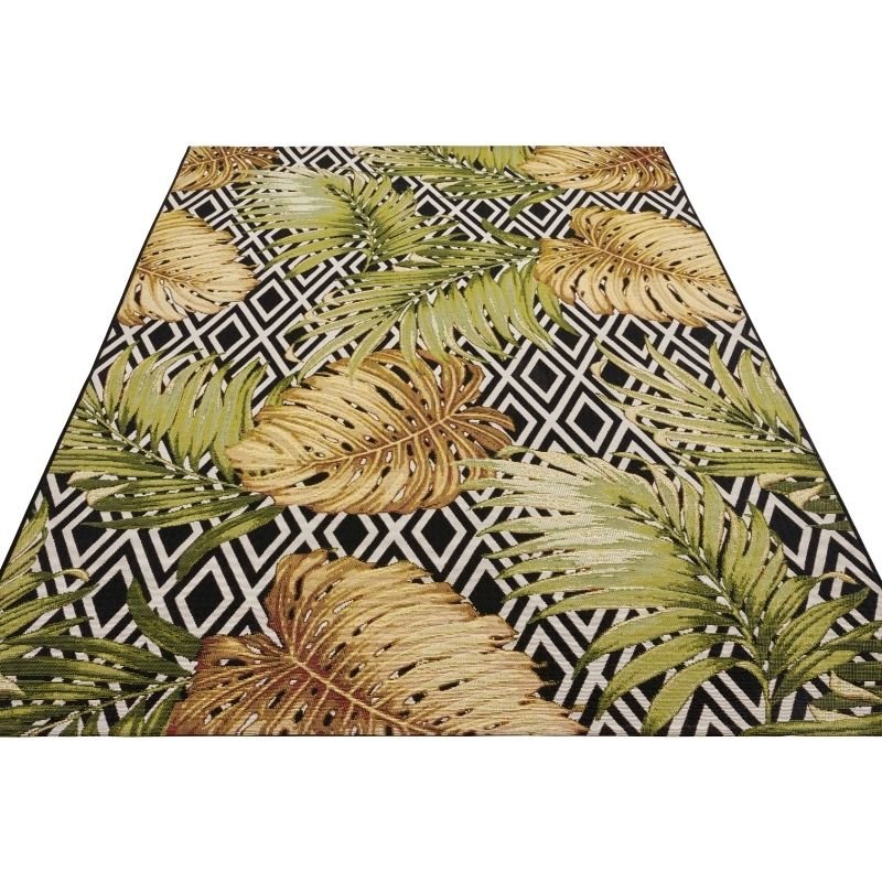 Indoor - Outdoor Leaves Rug - The Rugs - Art Fever