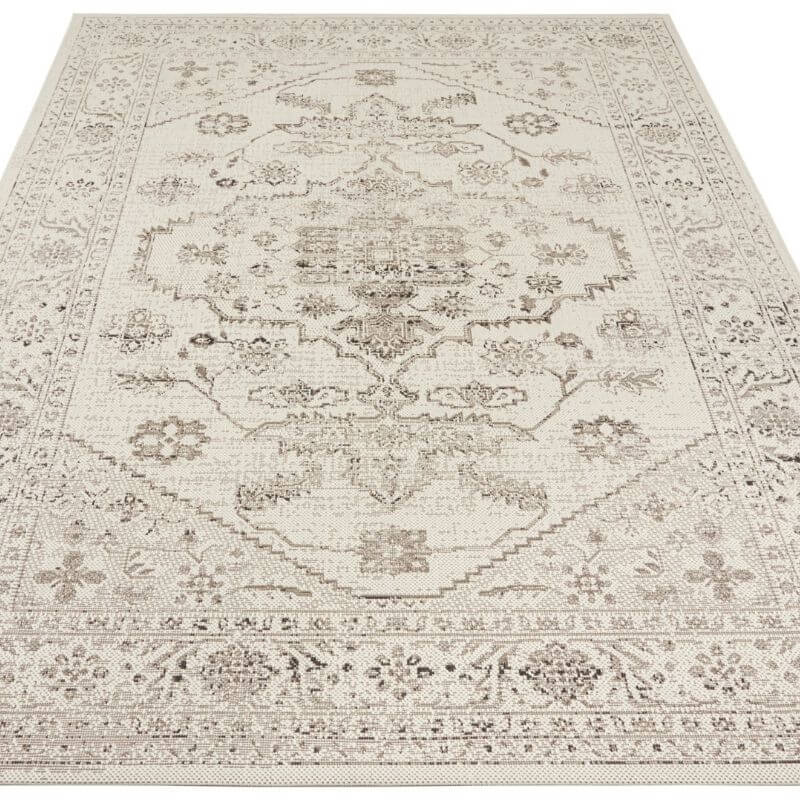 Indoor Outdoor Rug Navarino – Bordered Design - The Rugs - Art Fever