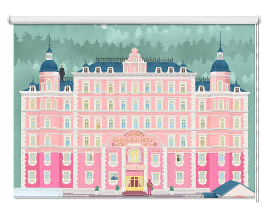 The Grand Budapest Hotel Illustration Printed Picture Photo Roller Blind - 1X2505630