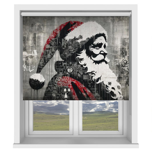 Santa Printed Picture Photo Roller Blind - 1X2721198