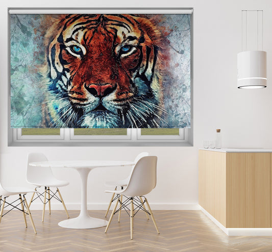 Tiger animal 2 Printed Picture Photo Roller Blind - 1X2703454