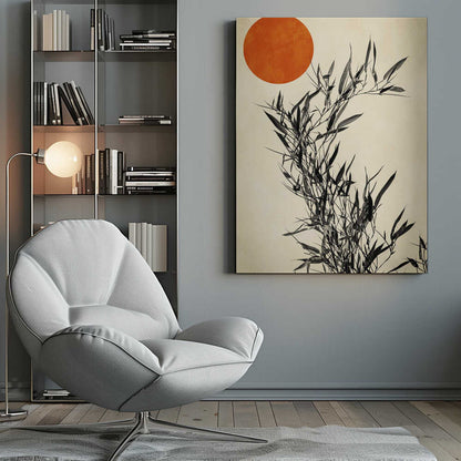 Japanese Birch Canvas Print Wall Art 1X2533828 - ART FEVER - Art Fever
